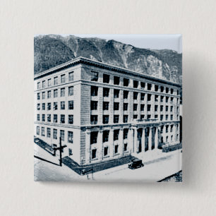 Alaska Staat Hauptstadt im Juni Datum 1930 Vintag Button