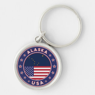 Alaska, Staaten der USA Schlüsselanhänger