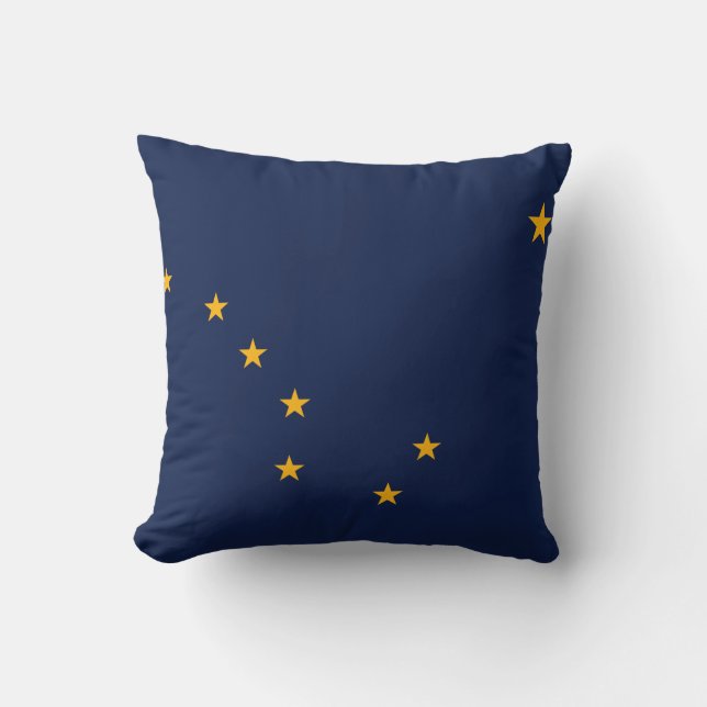 Alaska-Staats-Flagge Kissen (Vorderseite)