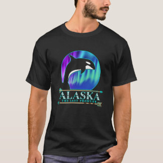 Alaska State Stolz Alaska Nördliche Lichter Alaska T-Shirt