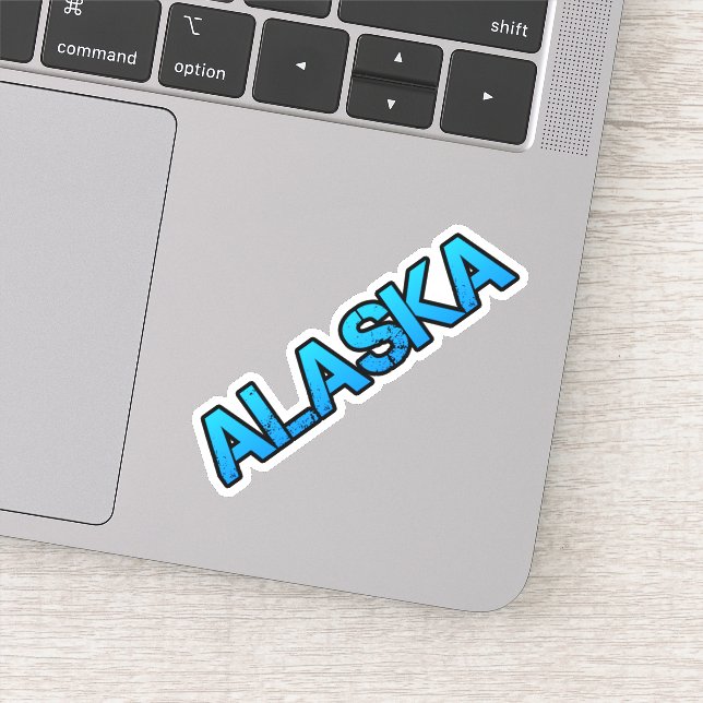 Alaska Stickers Aufkleber (Detail)