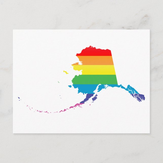 alaska Stolz. Postkarte (Vorderseite)