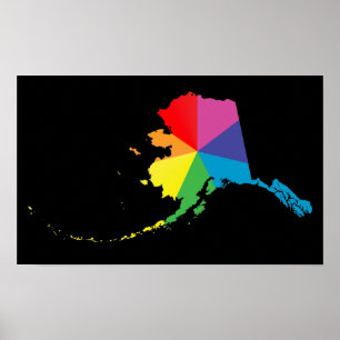 Alaska Stolz. verärgert. Poster
