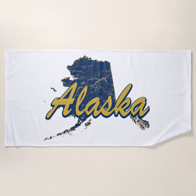 Alaska Strandtuch (Vorderseite)