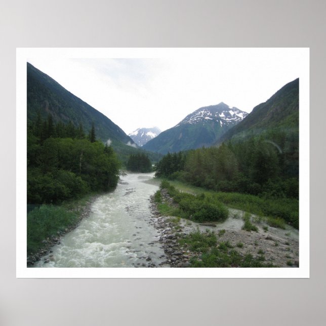 Alaska Stream Poster (Vorne)