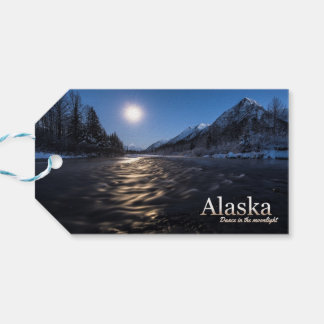 Alaska-Tanz im Mondschein Geschenkanhänger