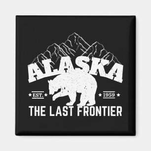 Alaska The Last Frontier Eisbär Magnet