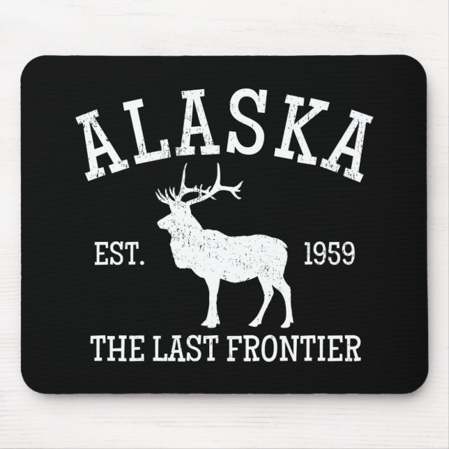 Alaska The Last Frontier Mousepad (Vorne)