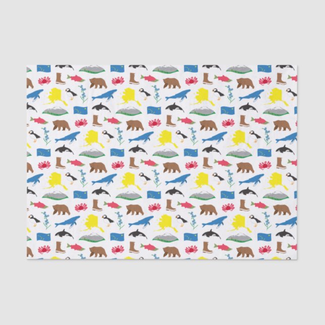 Alaska Tissue Paper Seidenpapier (Vorderseite)