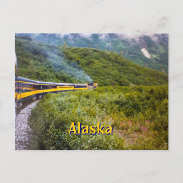Alaska Travel Postkarte (Vorderseite)