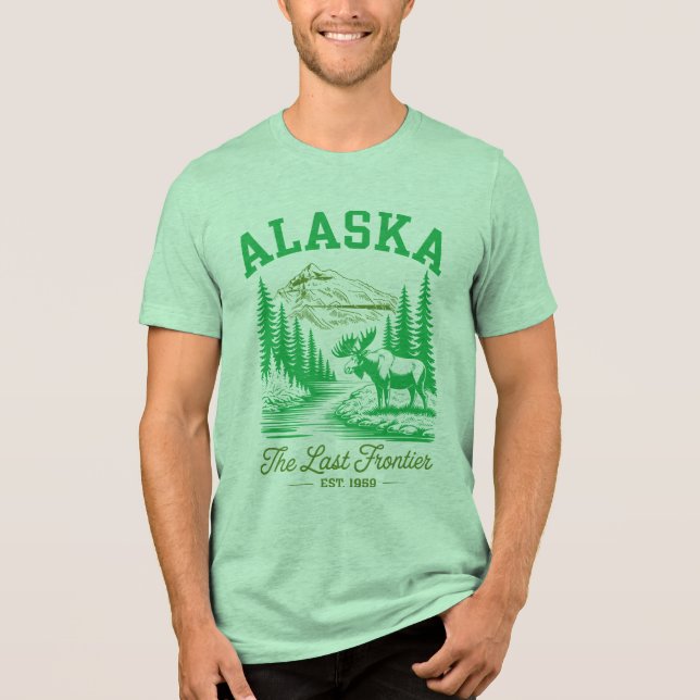 Alaska Tri-Blend Shirt (Vorderseite)
