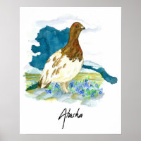 Alaska Tundra Staatsvogel Vergissmeinnicht