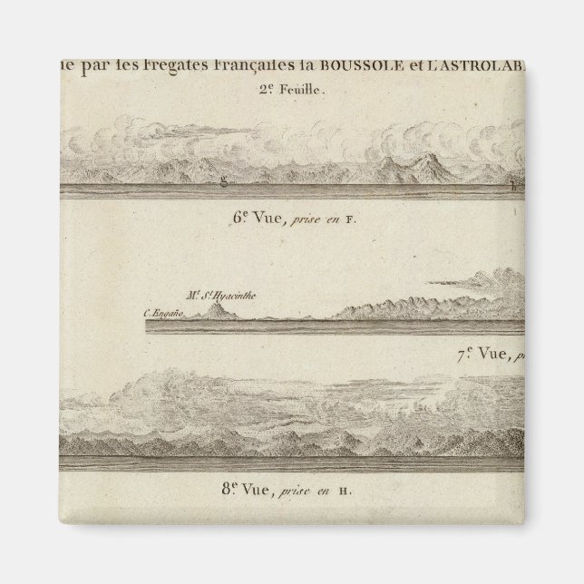 Alaska und British Columbia Magnet (Vorne)