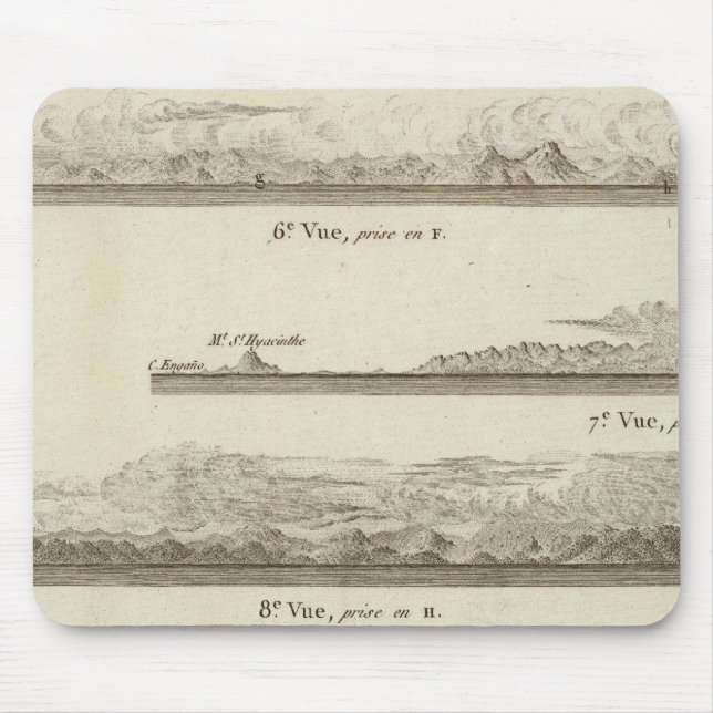 Alaska und British Columbia Mousepad (Vorne)