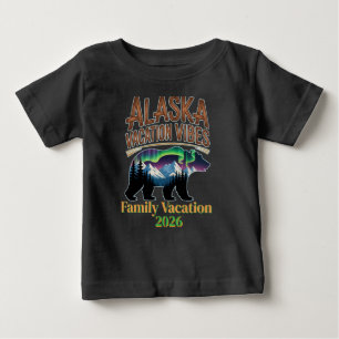 Alaska-Urlaubsstimmung Reiseabenteuer Baby T-shirt