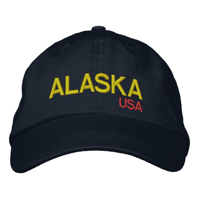 Alaska USA bereinigter Hut (Vorderseite)