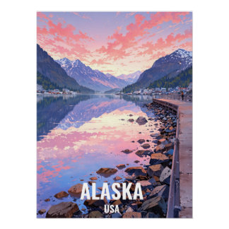 Alaska, USA Poster