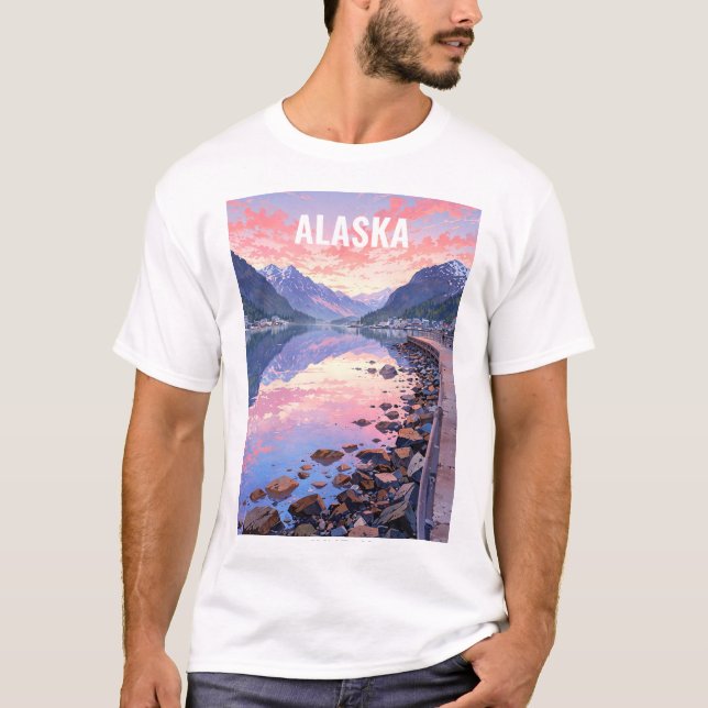 Alaska, USA T-Shirt (Vorderseite)