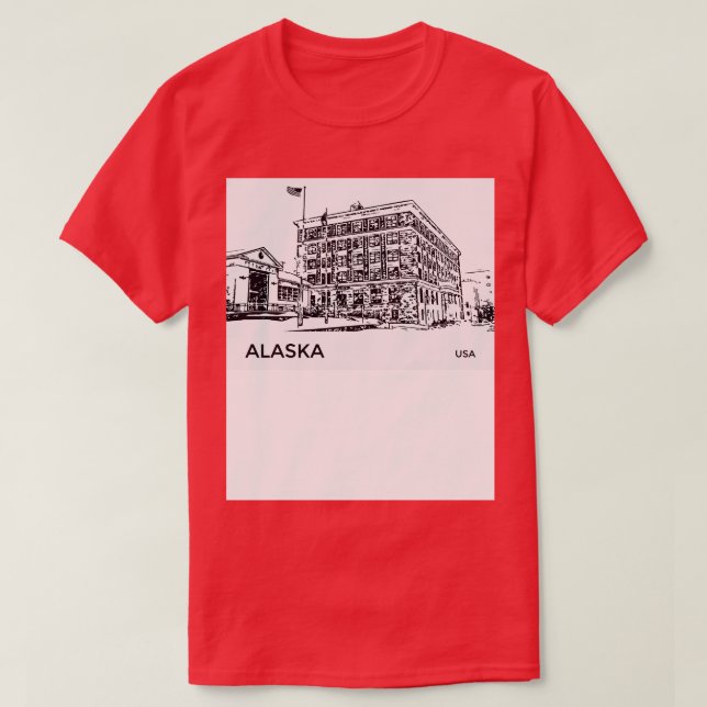 Alaska USA TShirt (Design vorne)