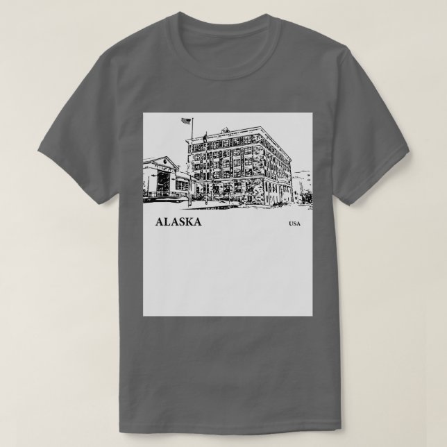 Alaska USA TShirt 1 (Design vorne)