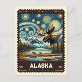 Alaska | Vincent Van Gogh Inspiriert Postkarte