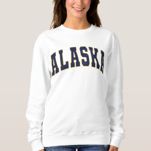 Alaska Vintag Uni Style Sweatshirt