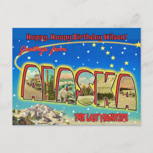 Alaska Vintage-Gelegenheits-Postkarte Postkarte