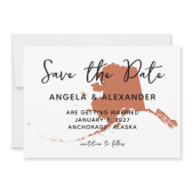 Alaska Wedding Terracotta