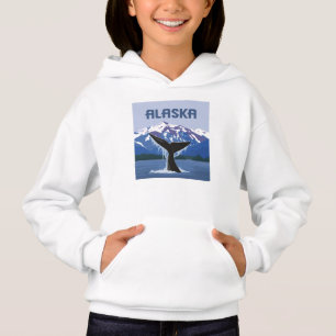 Alaska   Whale Tale Hoodie