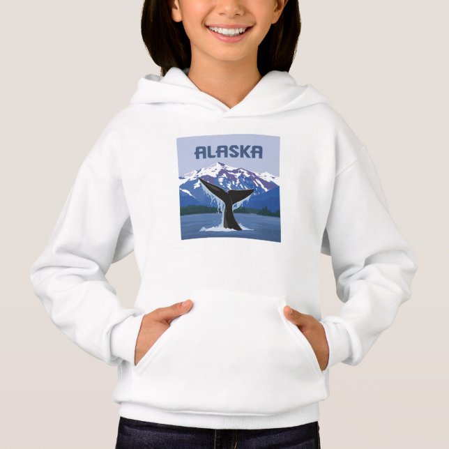 Alaska | Whale Tale Hoodie (Vorderseite)