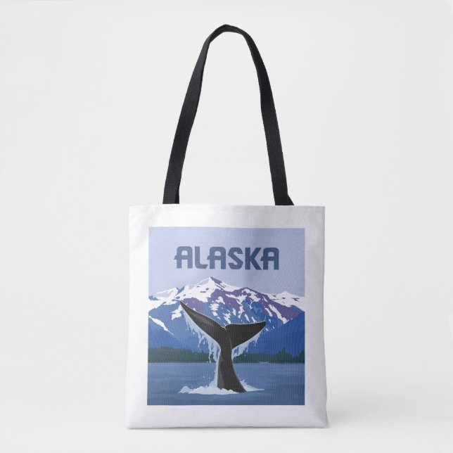 Alaska | Whale Tale Tasche (Vorderseite)