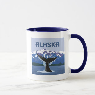 Alaska Whale Tale Tasse