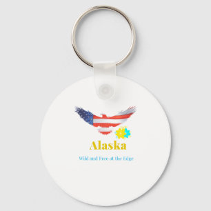 Alaska – Wild und frei am Rand Schlüsselanhänger