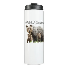 Alaska Wildlife Polar Thermol Tumbler Thermosbecher