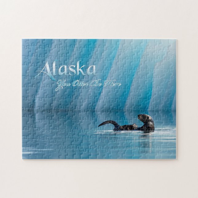 Alaska-you-Otter sind hier (Horizontal)