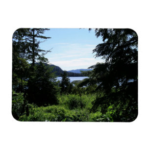 Alaskalandschaft Schöne Alaska-Fotografie Magnet