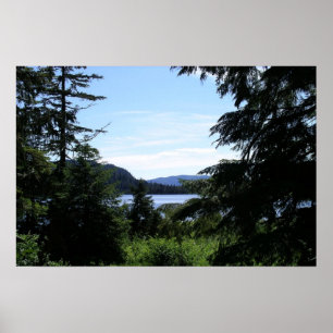 Alaskalandschaft Schöne Alaska-Fotografie Poster