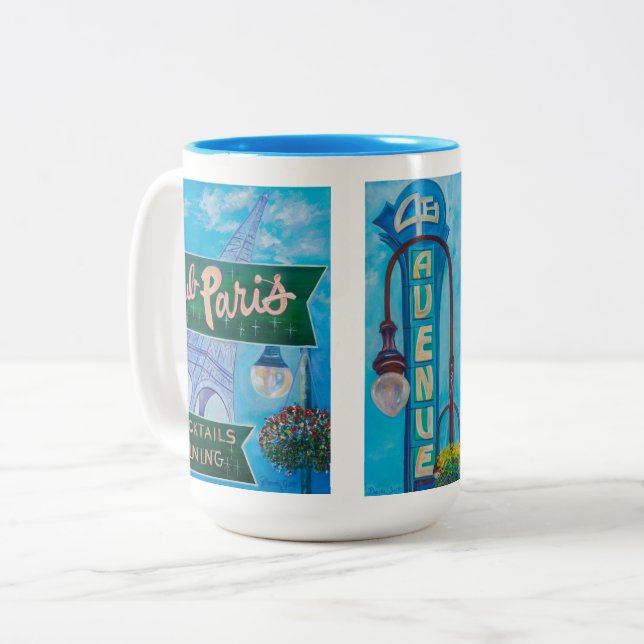 Alaskan 4. Ave. / Spenard / Club Paris Tasse (Vorderseite Links)