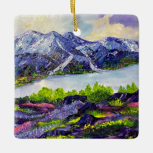 Alaskan Alpna Liebe Keramik Keramikornament