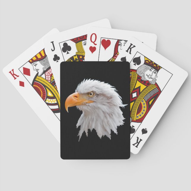 Alaskan Bald Eagle Spielkarten (Rückseite)