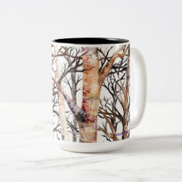 Alaskan Birch Trees 15oz Tasse