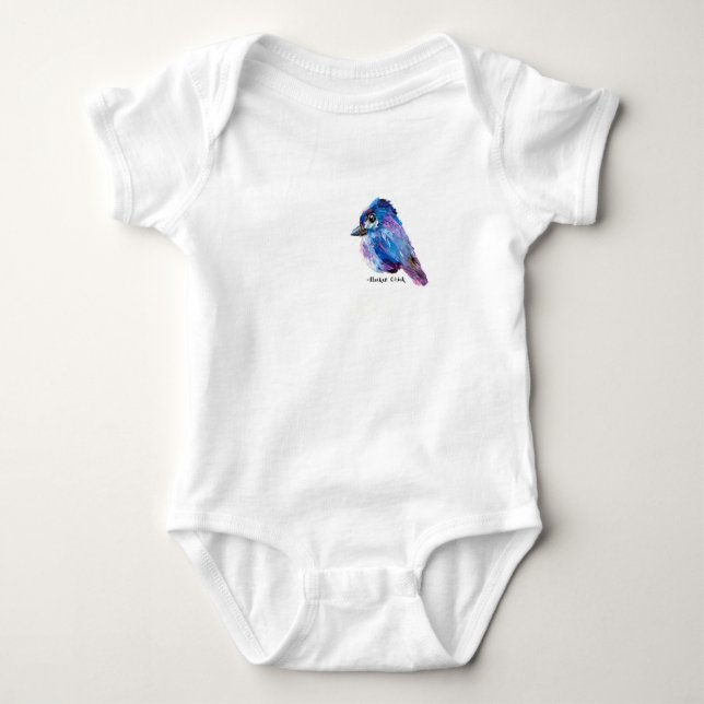 Alaskan Chick hat einen Babykarosseriebandy Baby Strampler (Vorderseite)