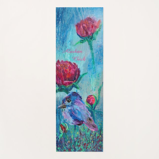 Alaskan Chick Yoga Mat Yogamatte (Vorderseite)