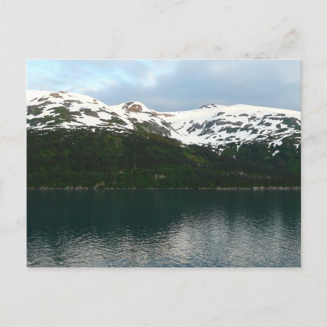 Alaskan Coast in Dusk Postkarte (Vorderseite)
