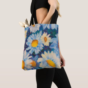 Alaskan Crazy Daisies Racerback Tank Top Tasche