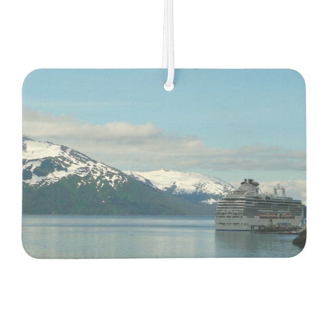 Alaskan Cruise Vacation Travel Fotografie Autolufterfrischer (Vorderseite)