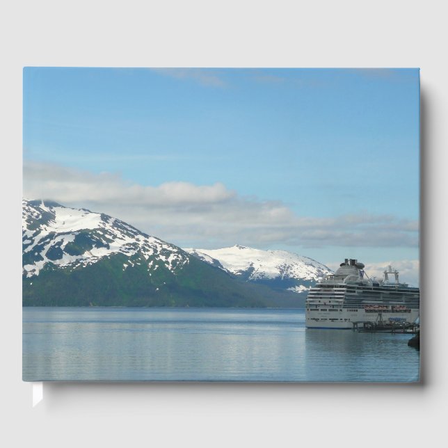 Alaskan Cruise Vacation Travel Fotografie Gästebuch (Vorderseite)