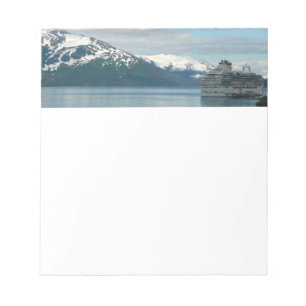 Alaskan Cruise Vacation Travel Fotografie Notizblock