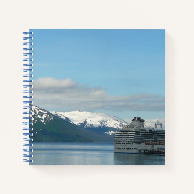Alaskan Cruise Vacation Travel Fotografie Notizbuch (Vorderseite)