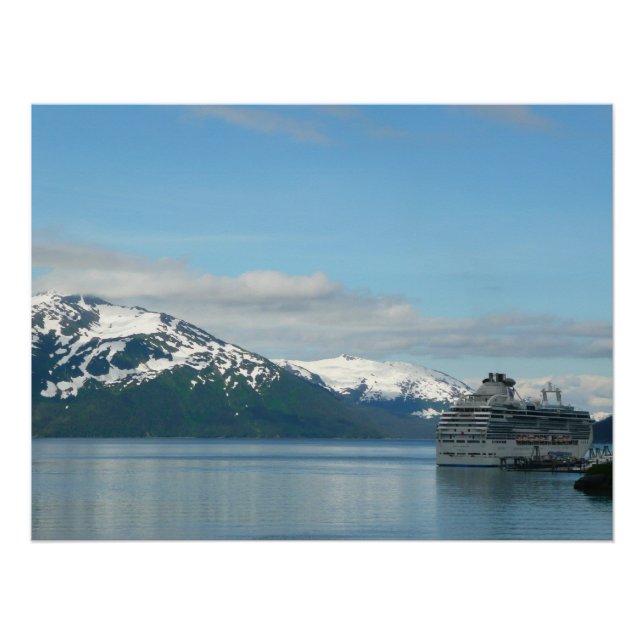 Alaskan Cruise Vacation Travel Fotografie Poster (Vorderseite)